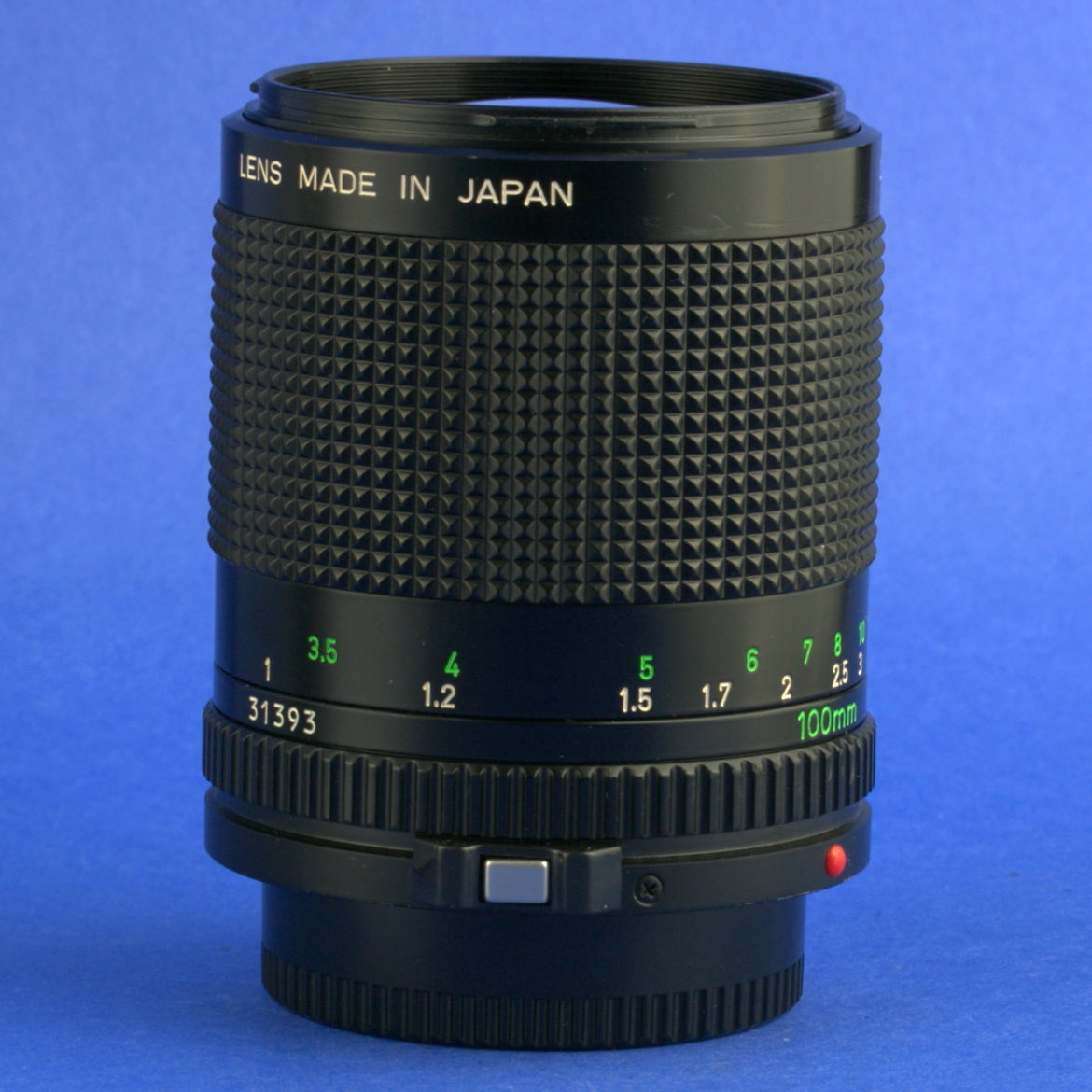 Canon FD 100mm F2 Lens