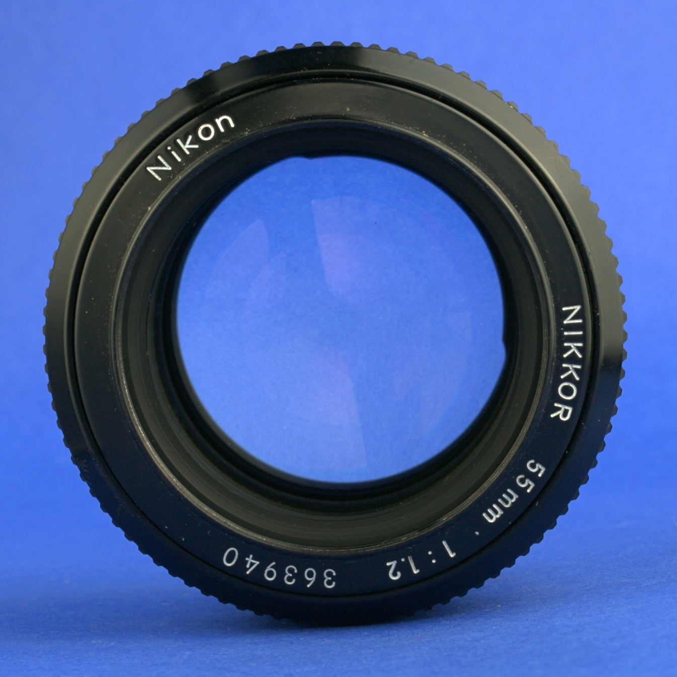 Late Nikon Nikkor 55mm 1.2 Non-Ai Lens Rubber Focus