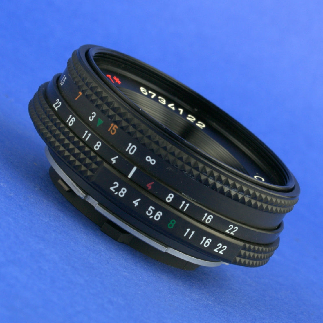Contax 45mm 2.8 Tessar AEJ Lens C/Y Mount