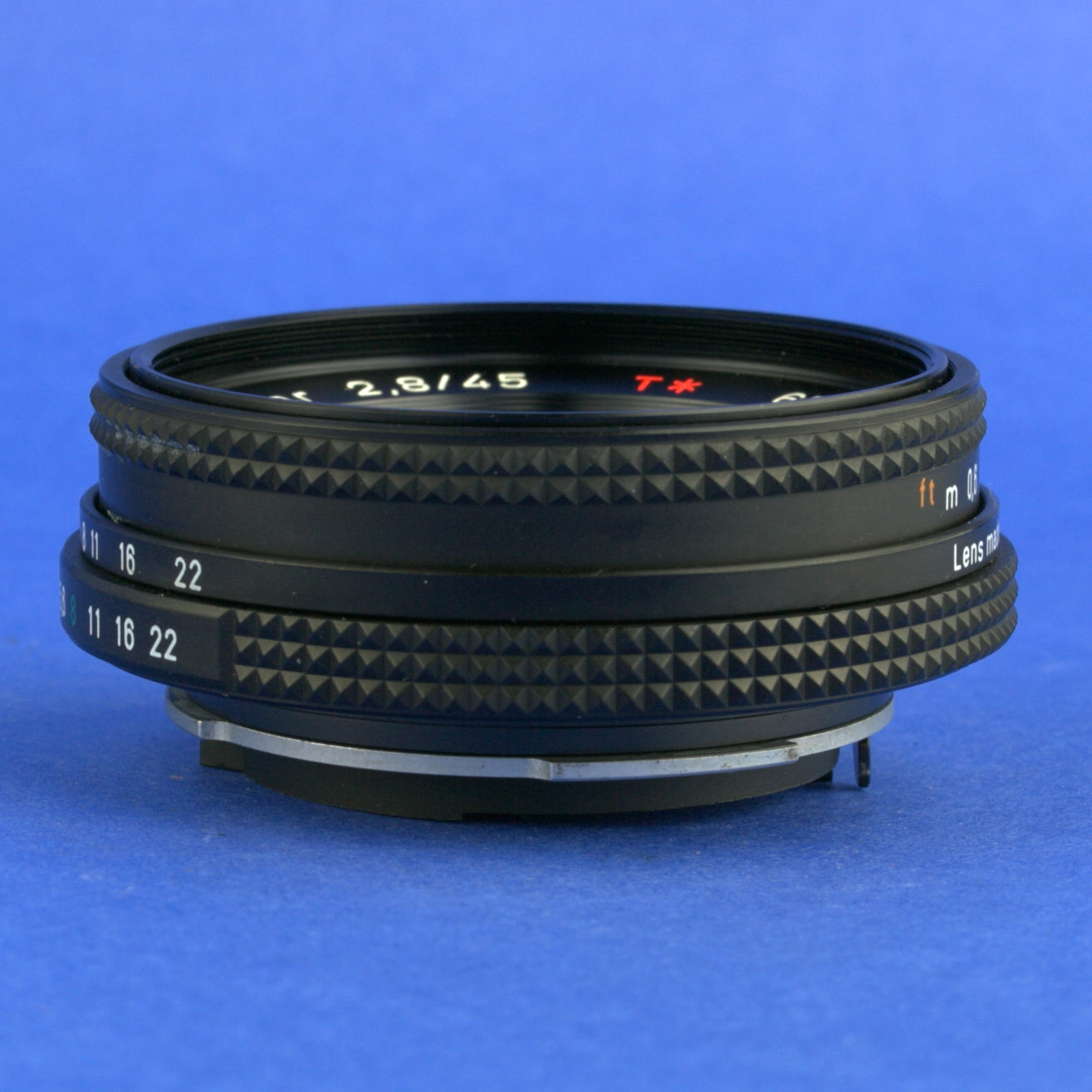 Contax 45mm 2.8 Tessar AEJ Lens C/Y Mount