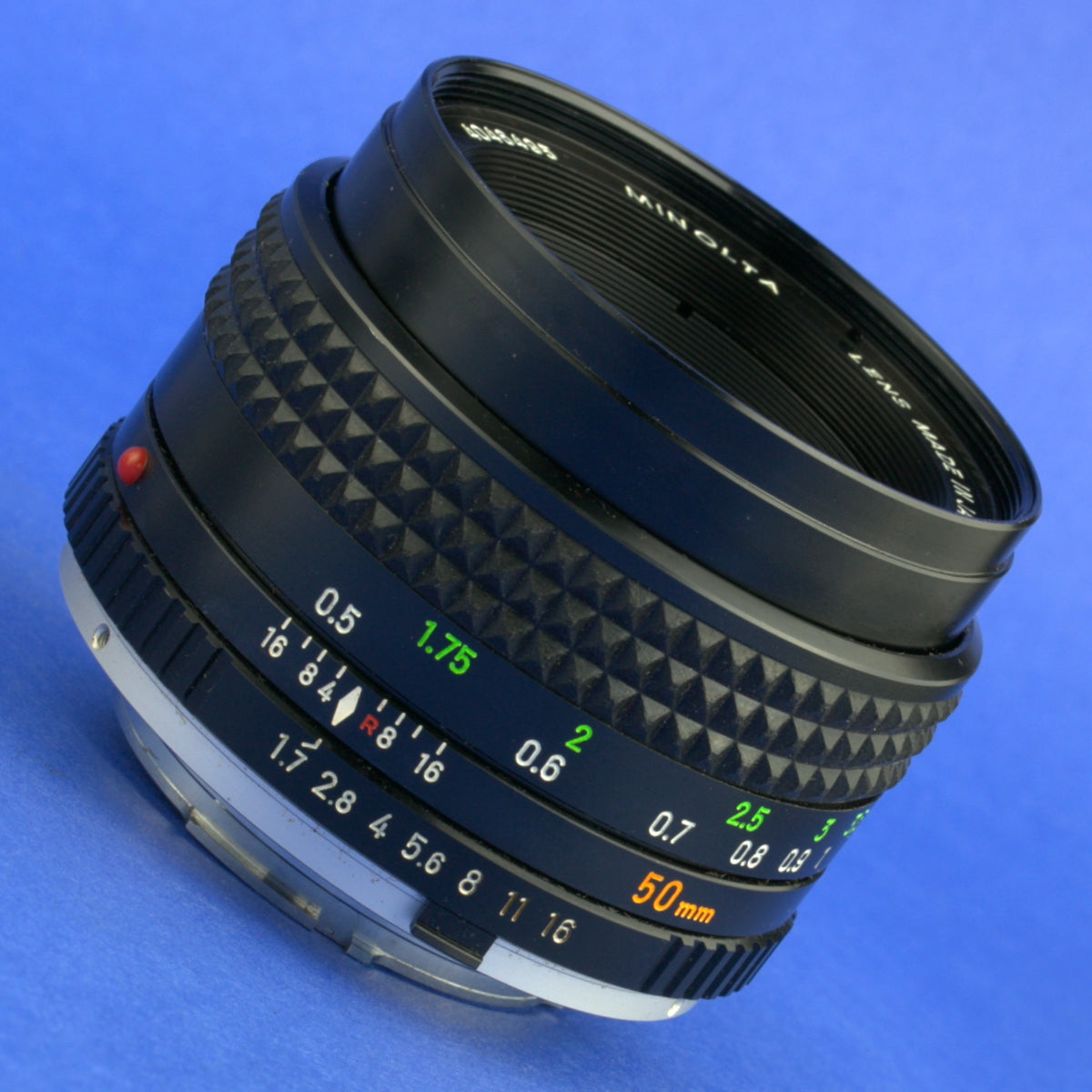 Minolta MC Rokkor-X 50mm 1.7 Lens