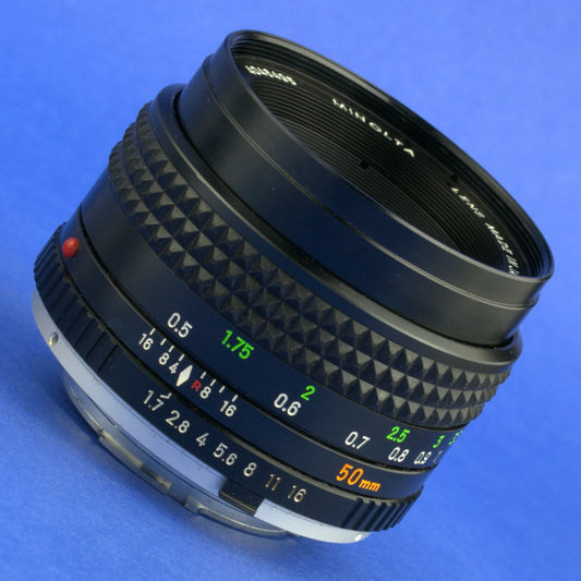 Minolta MC Rokkor-X 50mm 1.7 Lens