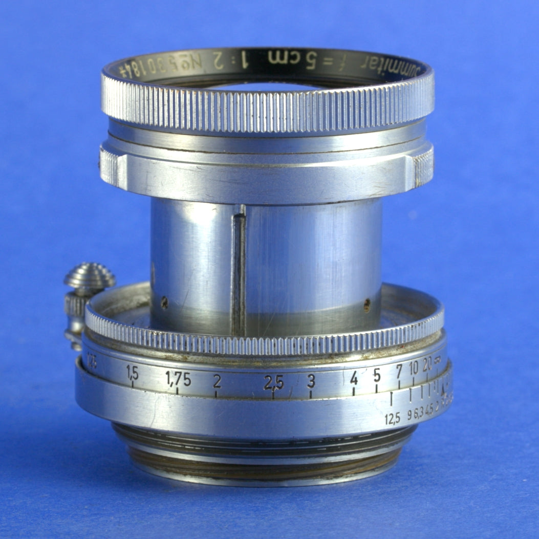 Leica Summitar 50mm F2 LTM Lens