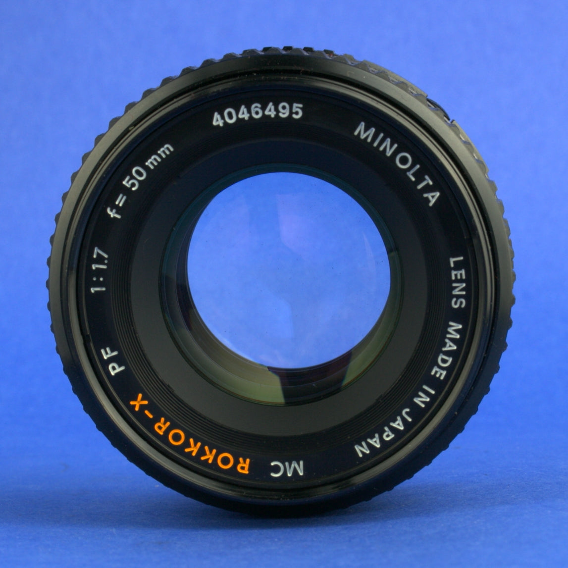 Minolta MC Rokkor-X 50mm 1.7 Lens