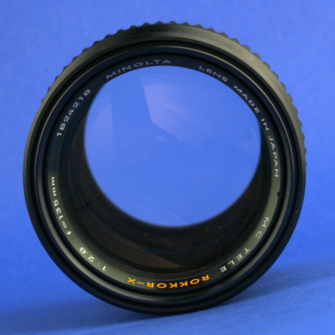 Minolta MC Tele Rokkor-X 135mm 2.8 Lens Beautiful Condition