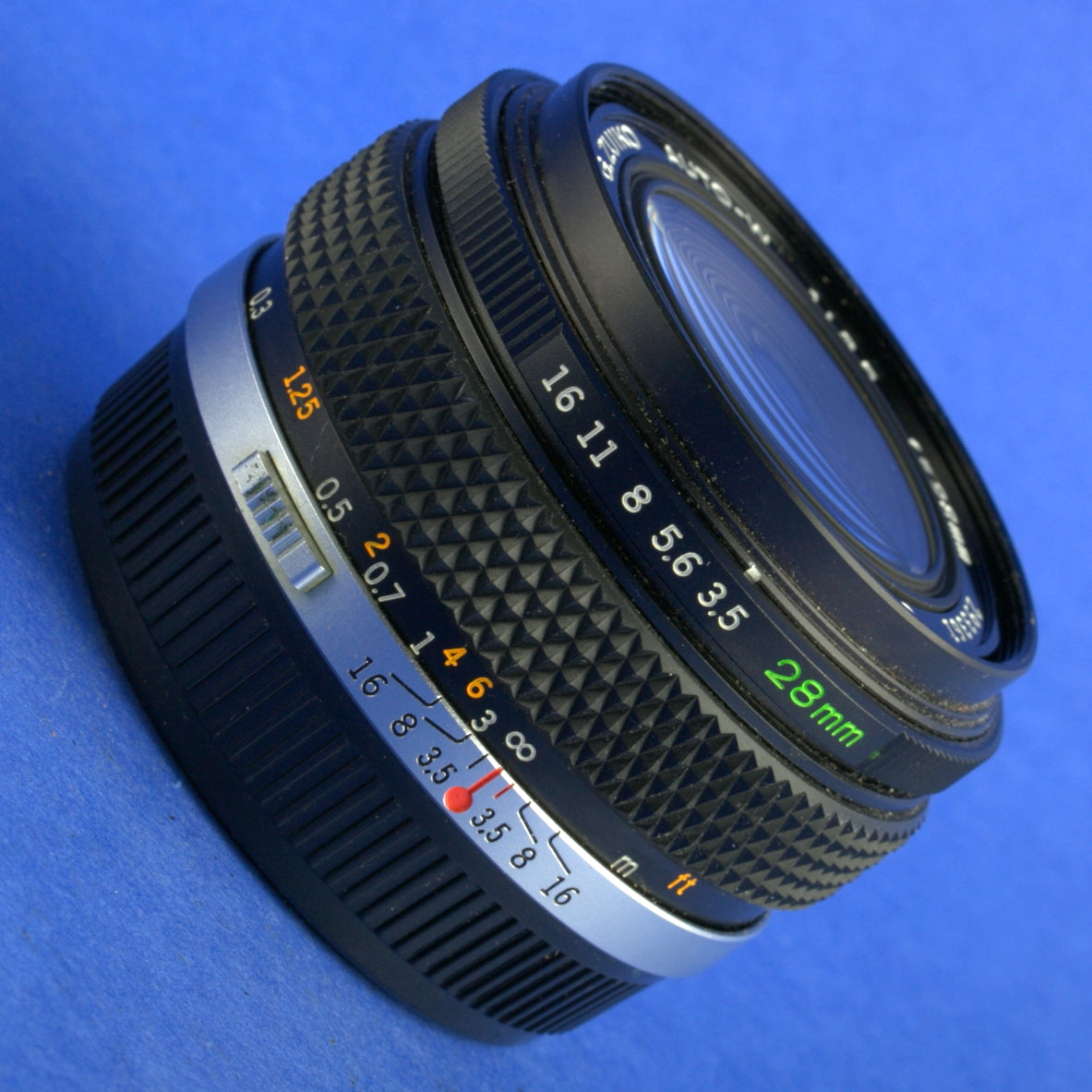 Olympus OM 28mm 3.5 Auto-W Lens