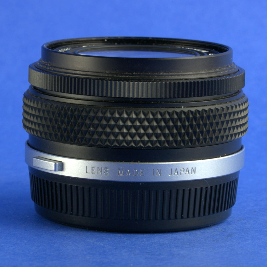 Olympus OM 28mm 3.5 Auto-W Lens
