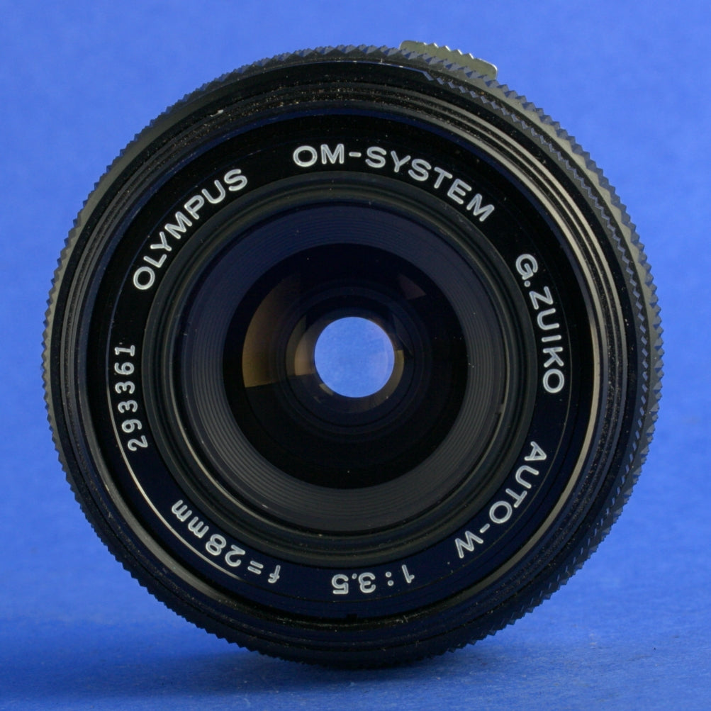 Olympus OM 28mm 3.5 Auto-W Lens