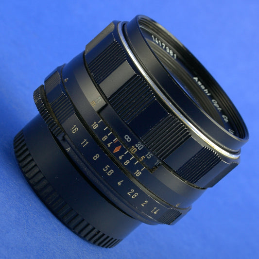 Pentax Super-Takumar 50mm 1.4 M42 Lens 8 Elements