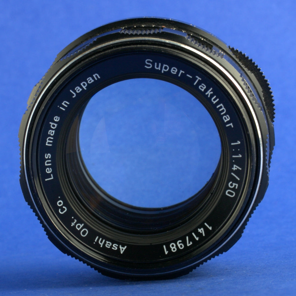 Pentax Super-Takumar 50mm 1.4 M42 Lens 8 Elements