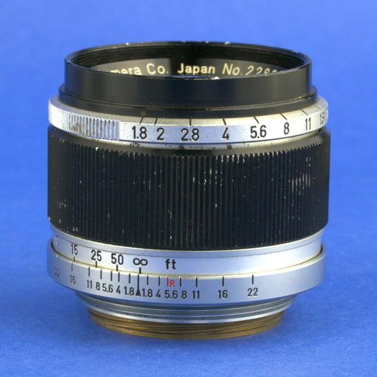Canon 50mm 1.8 LTM Rangefinder Lens