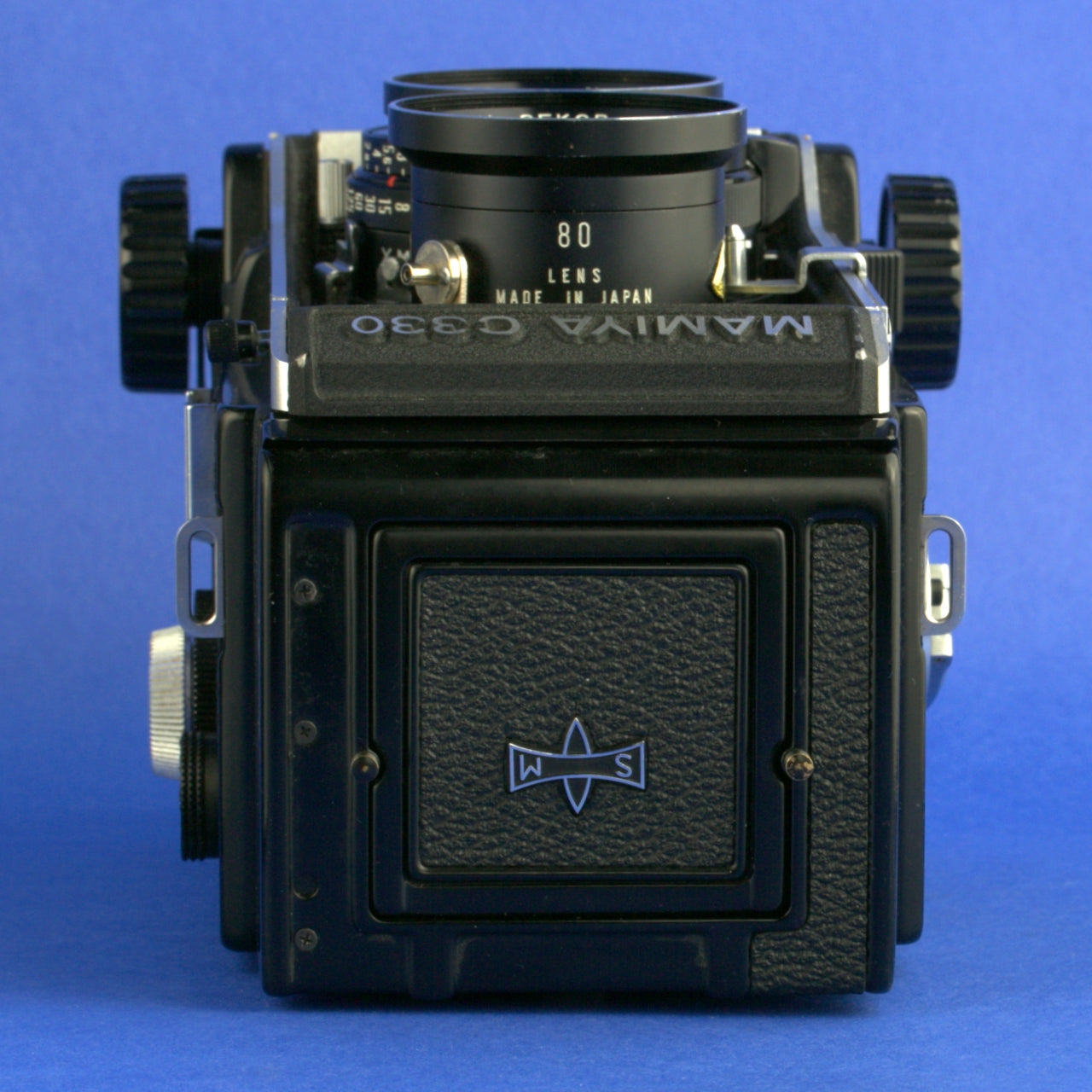 Mamiya C330 F Medium Format Camera with 80mm 2.8 Blue Dot Lens Beautiful