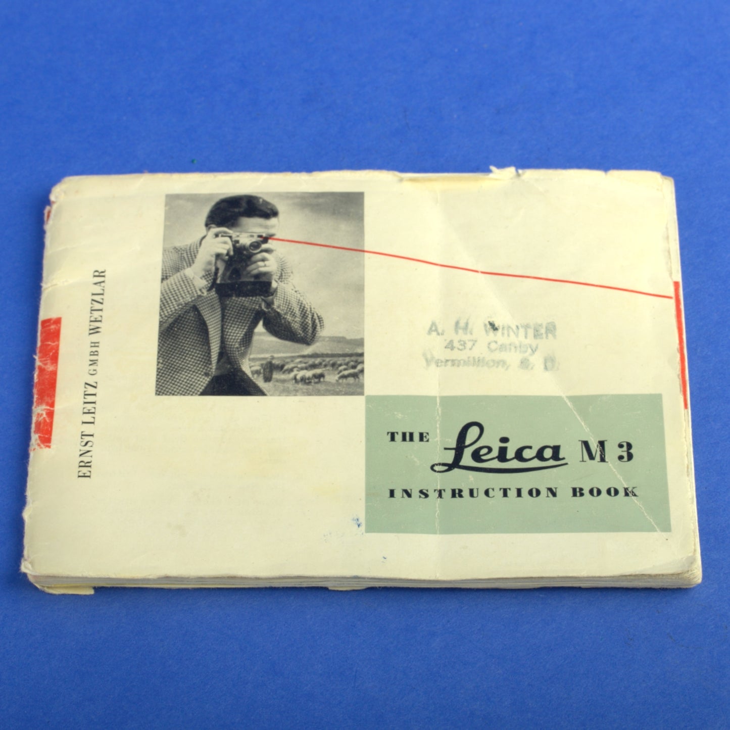 Early 1954 Leica M3 Double Stroke Rangefinder Camera Not Working