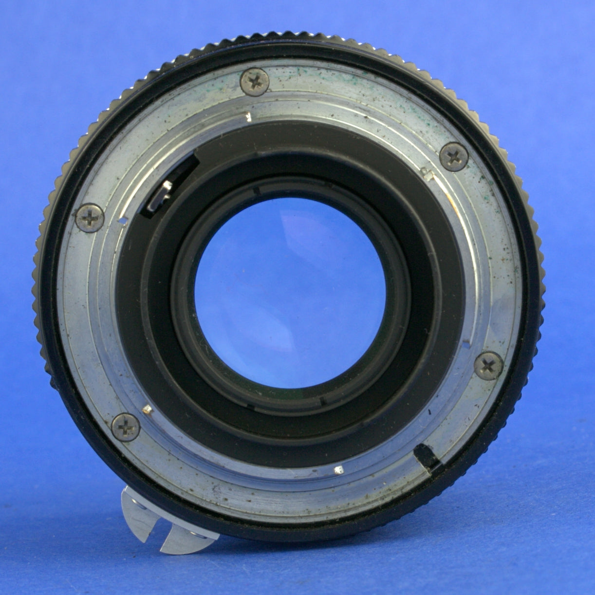 Late Nikon Nikkor 50mm F2 Non-Ai Lens Rubber Focus