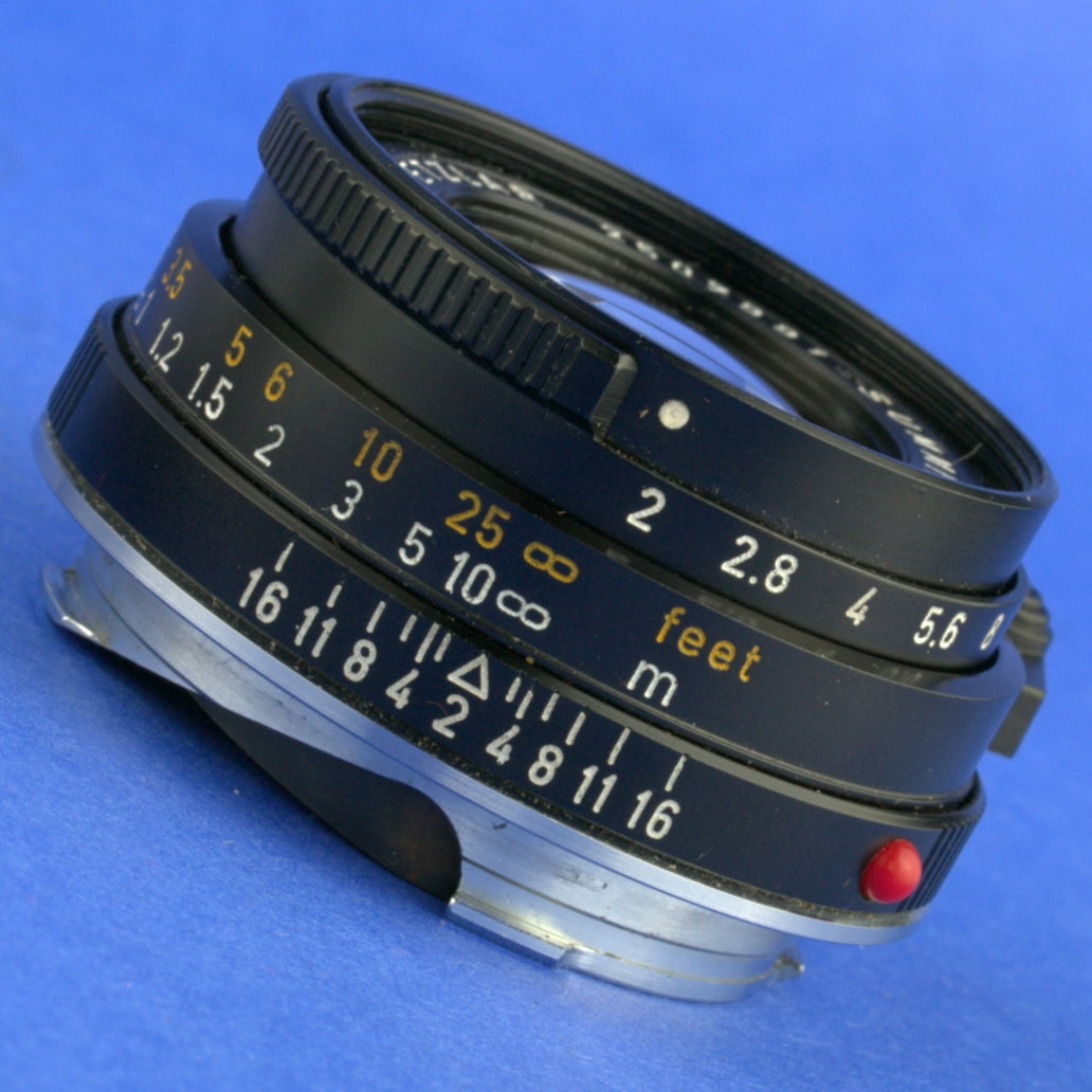 Leica Summicron-C 40mm F2 Lens Near Mint Condition 01/2026 CLA