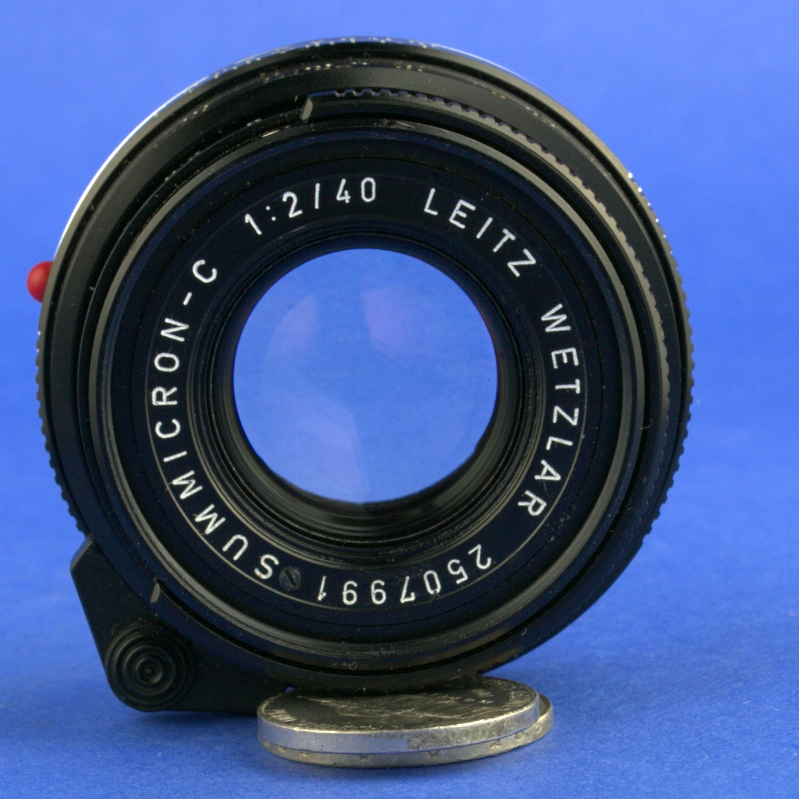 Leica Summicron-C 40mm F2 Lens Near Mint Condition 01/2026 CLA