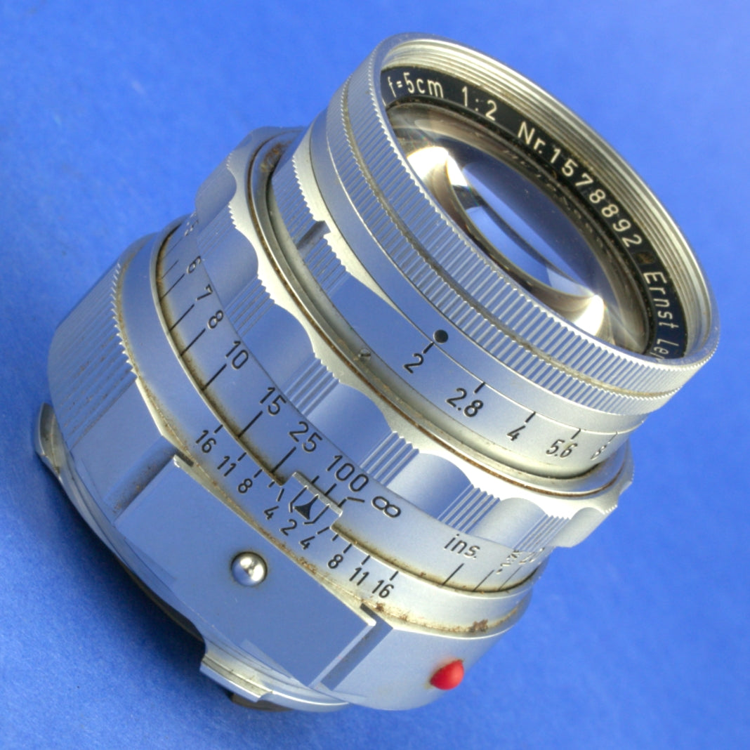 Leica Summicron 50mm F2 Dual Range Lens M Mount 2026 CLA