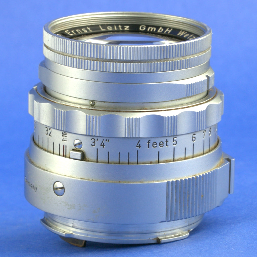 Leica Summicron 50mm F2 Dual Range Lens M Mount 2026 CLA