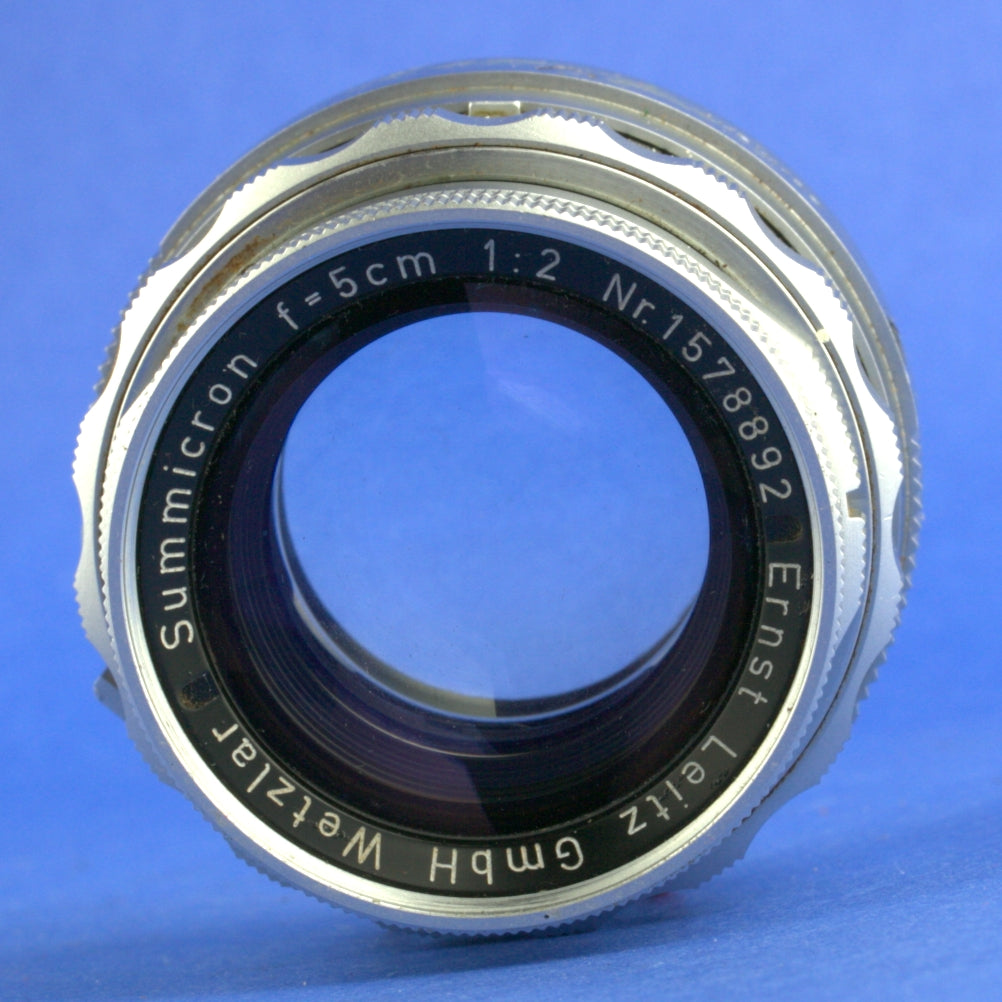 Leica Summicron 50mm F2 Dual Range Lens M Mount 2026 CLA