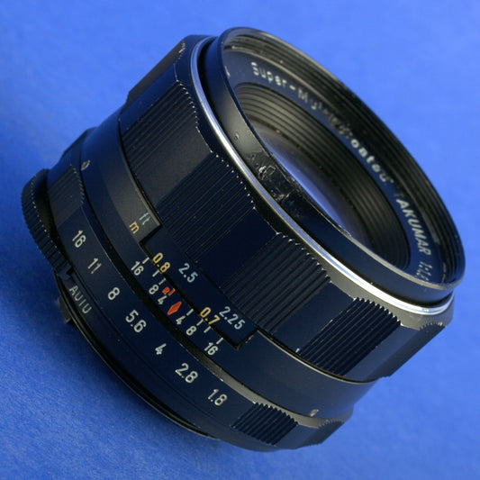 Pentax 55mm 1.8 Super-Multi-Coated Takumar Lens Screw Mount