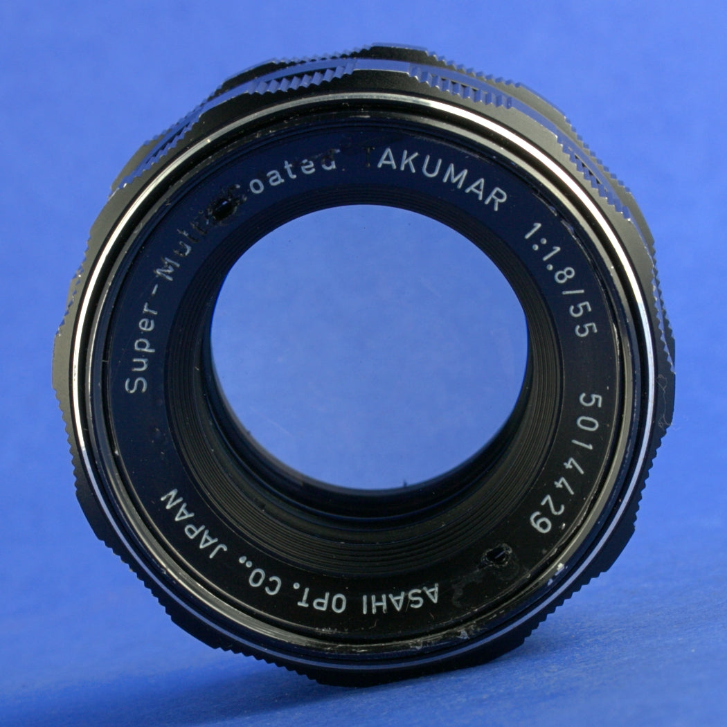Pentax 55mm 1.8 Super-Multi-Coated Takumar Lens Screw Mount