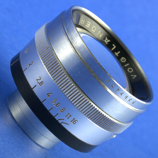 Voigtlander Nokton 50mm 1.5 Lens Prominent Mount