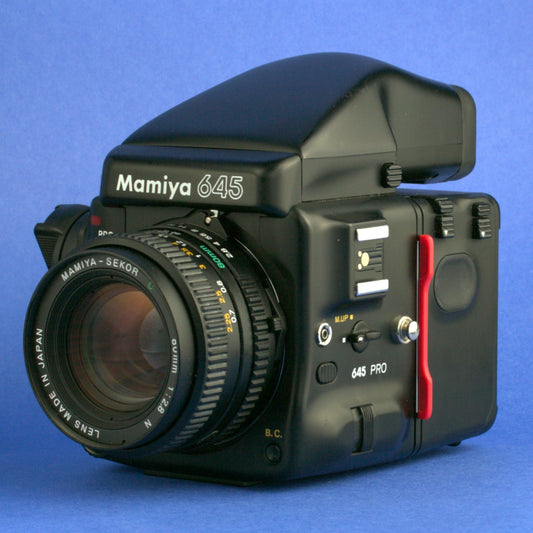 Mamiya 645 Pro Medium Format Camera Kit Near Mint Condition