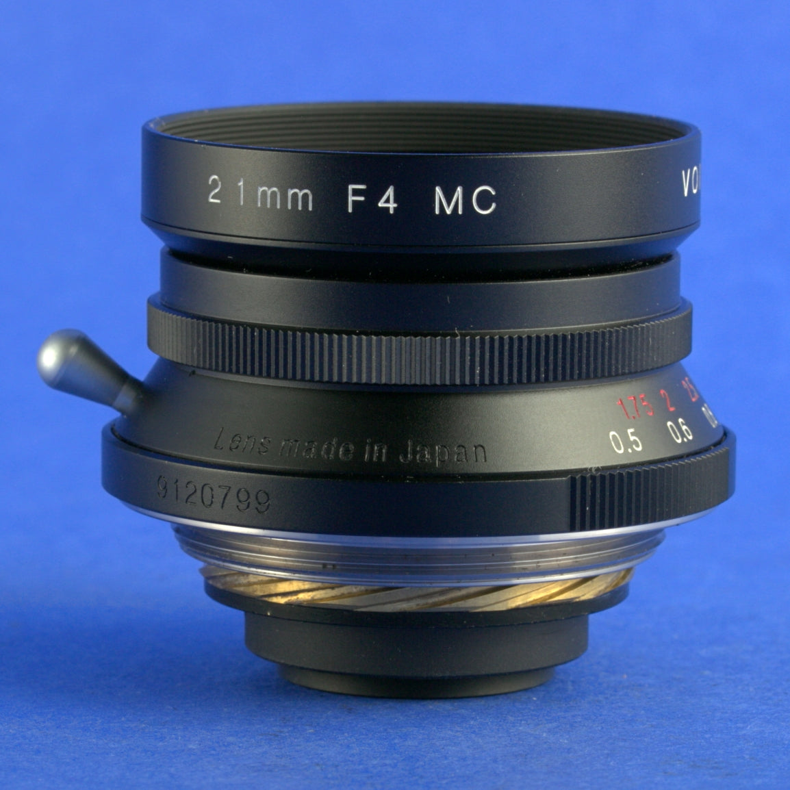 Voigtlander Color Skopar 21mm F4 MC LTM Lens Mint Condition
