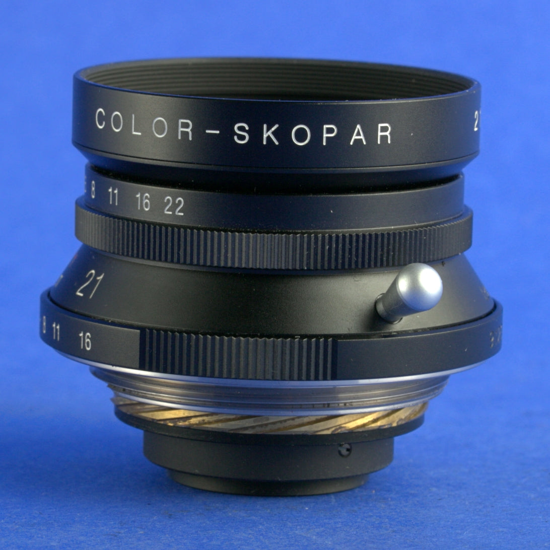 Voigtlander Color Skopar 21mm F4 MC LTM Lens Mint Condition