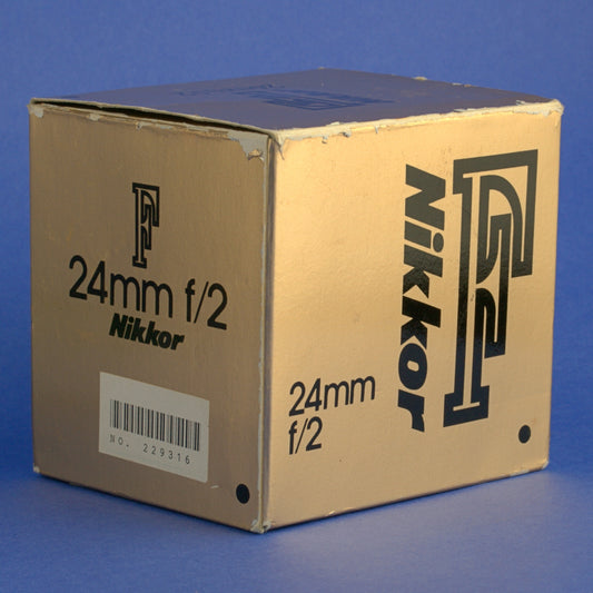 Nikon Nikkor 24mm F2 Ai-S Lens Beautiful Condition