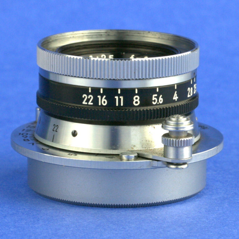 Nikon W-Nikkor 35mm 2.5 LTM Black Belt Rangefinder Lens Beautiful Condition