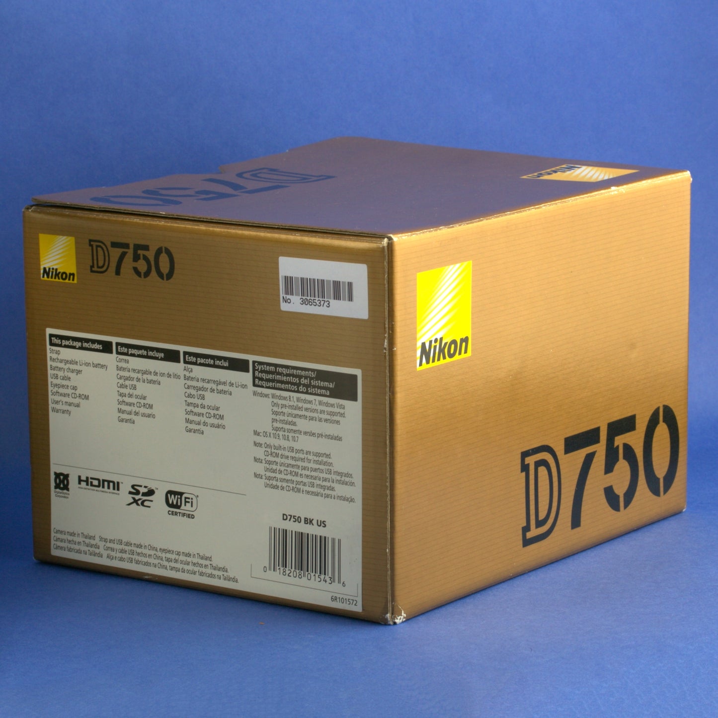 Nikon D750 Digital Camera Body US Model Beautiful Condition