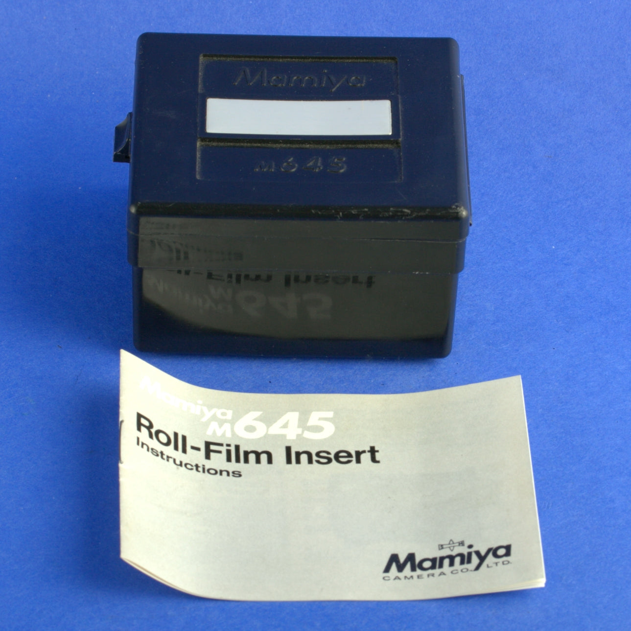 Mamiya 120 Insert for M645 Cameras Beautiful Condition