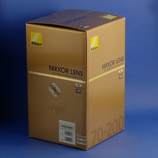 Nikon AF-S Nikkor 70-200mm 2.8 VR II Lens US Model