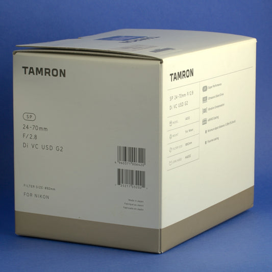 Tamron 24-70mm 2.8 VC G2 Lens Nikon AF Mount