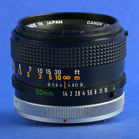 Canon FD 50mm 1.4 S.S.C. Lens