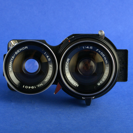 Mamiya 55mm 4.5 TLR Lens for C220, C330 Cameras Near Mint Condition