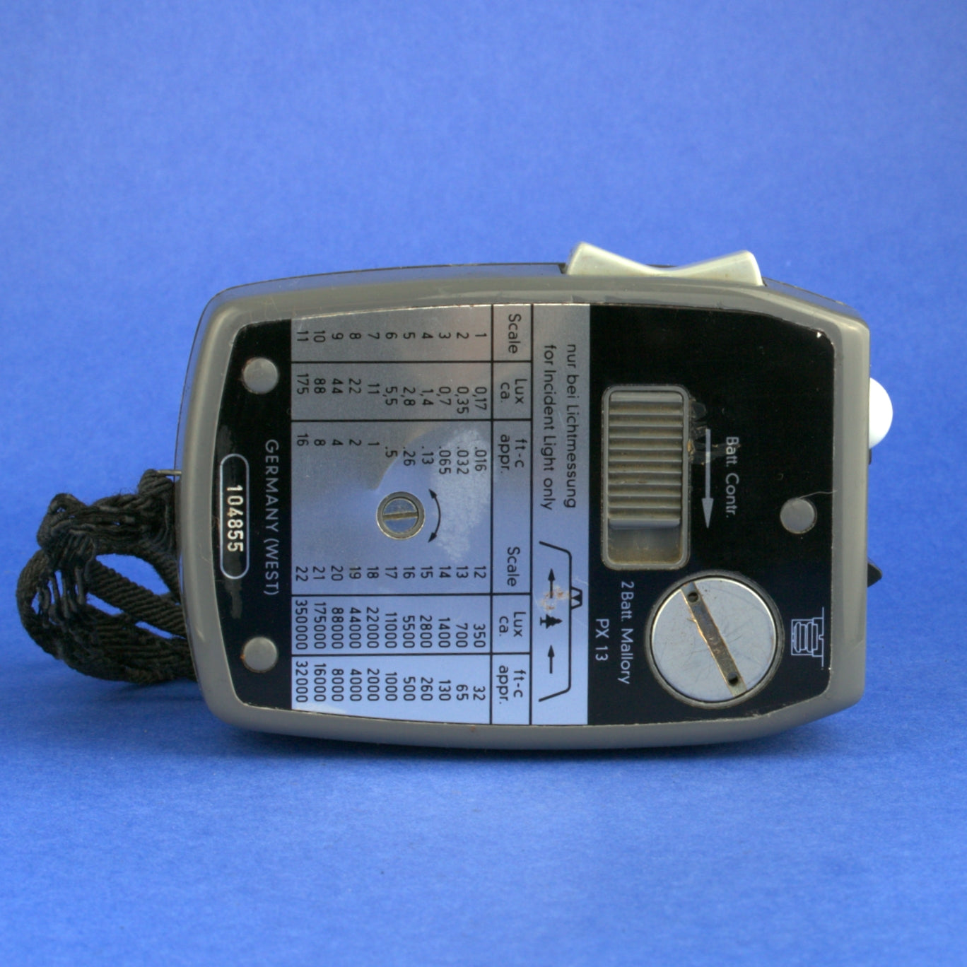 Gossen Lunasix Light Meter