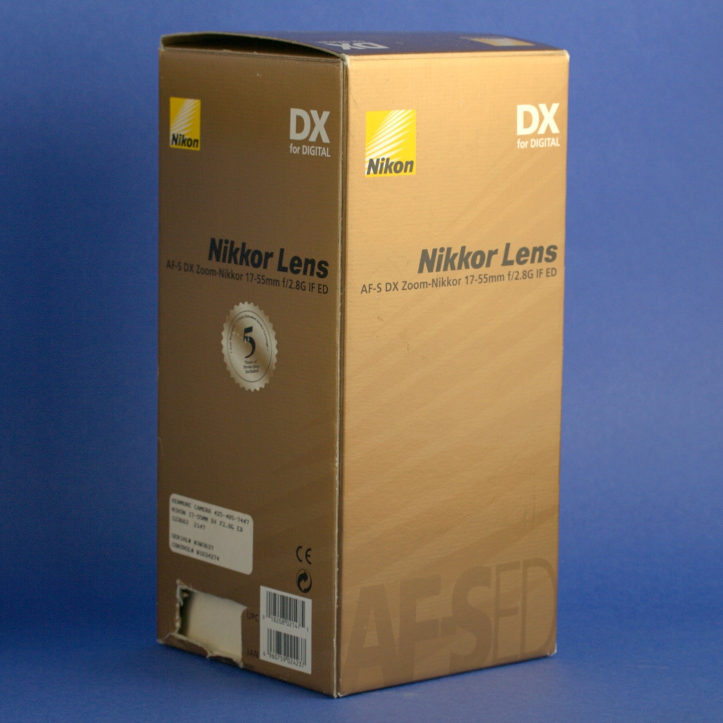 Nikon AF-S Nikkor 17-55mm 2.8 Lens US Model