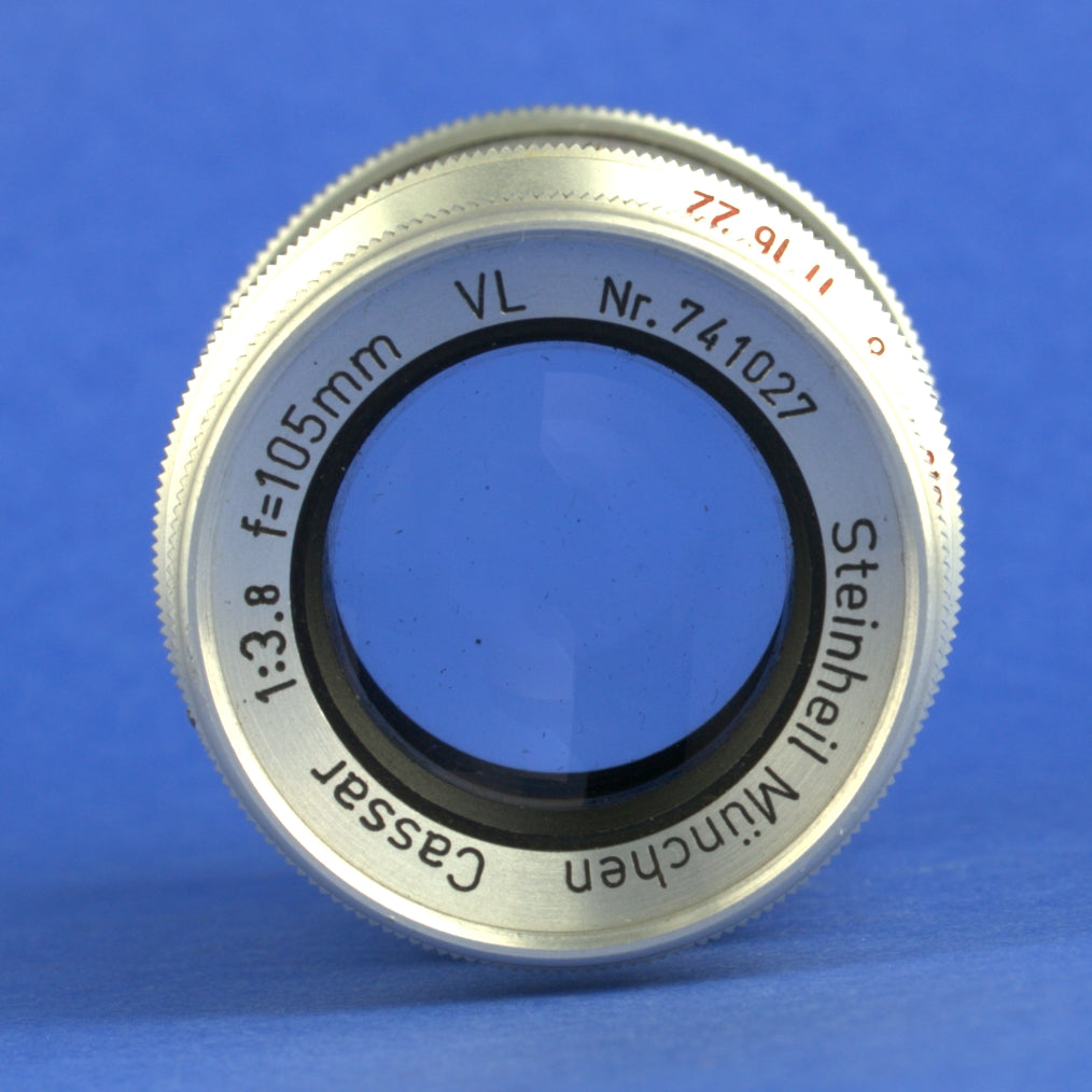 Steinheil Munchen Cassar 105mm 3.8 Lens Exakta Mount