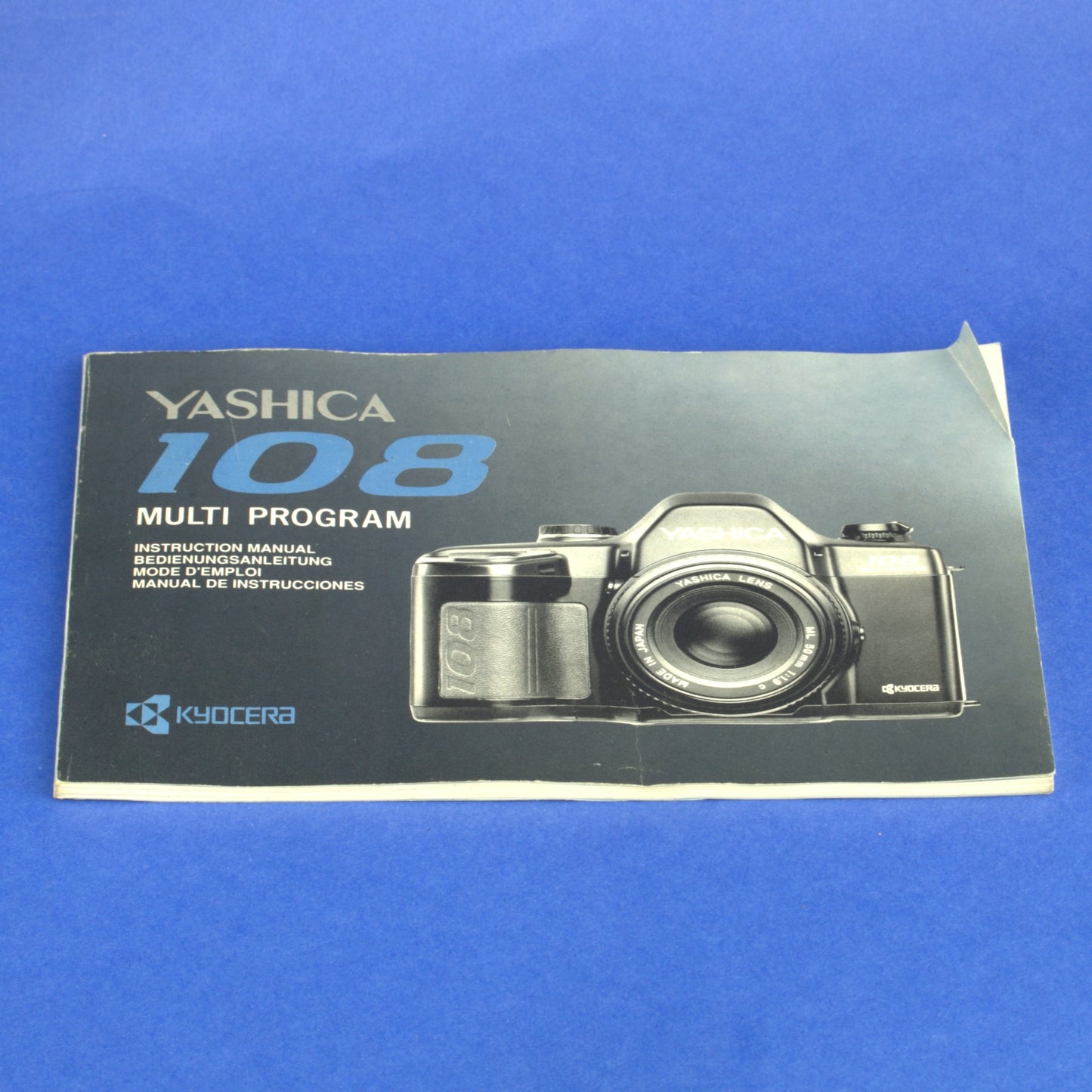 Yashica 108 Film Camera with Data Back Beautiful Condition
