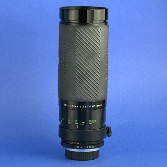 Vivitar 100-500mm 5.6-8 Series 1 Macro Lens Contax C/Y Mount