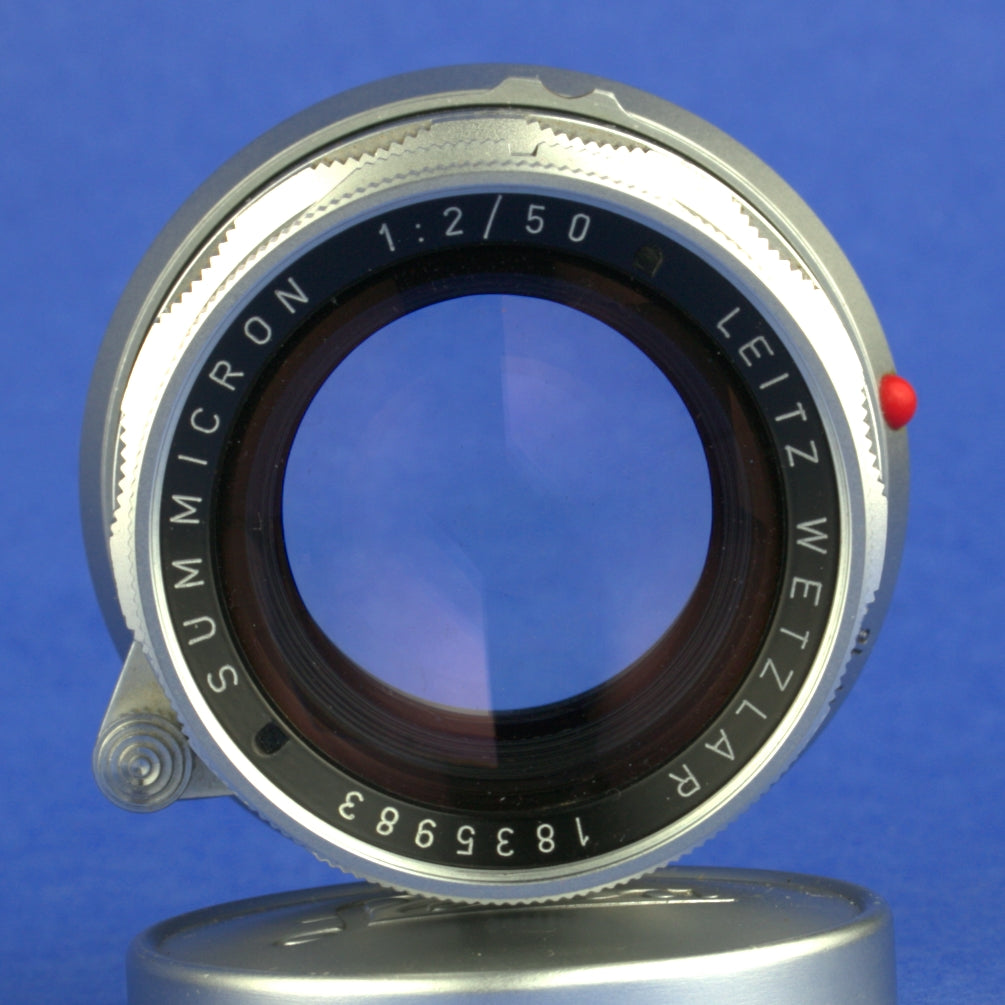Leica Summicron 50mm F2 Rigid Lens M Mount