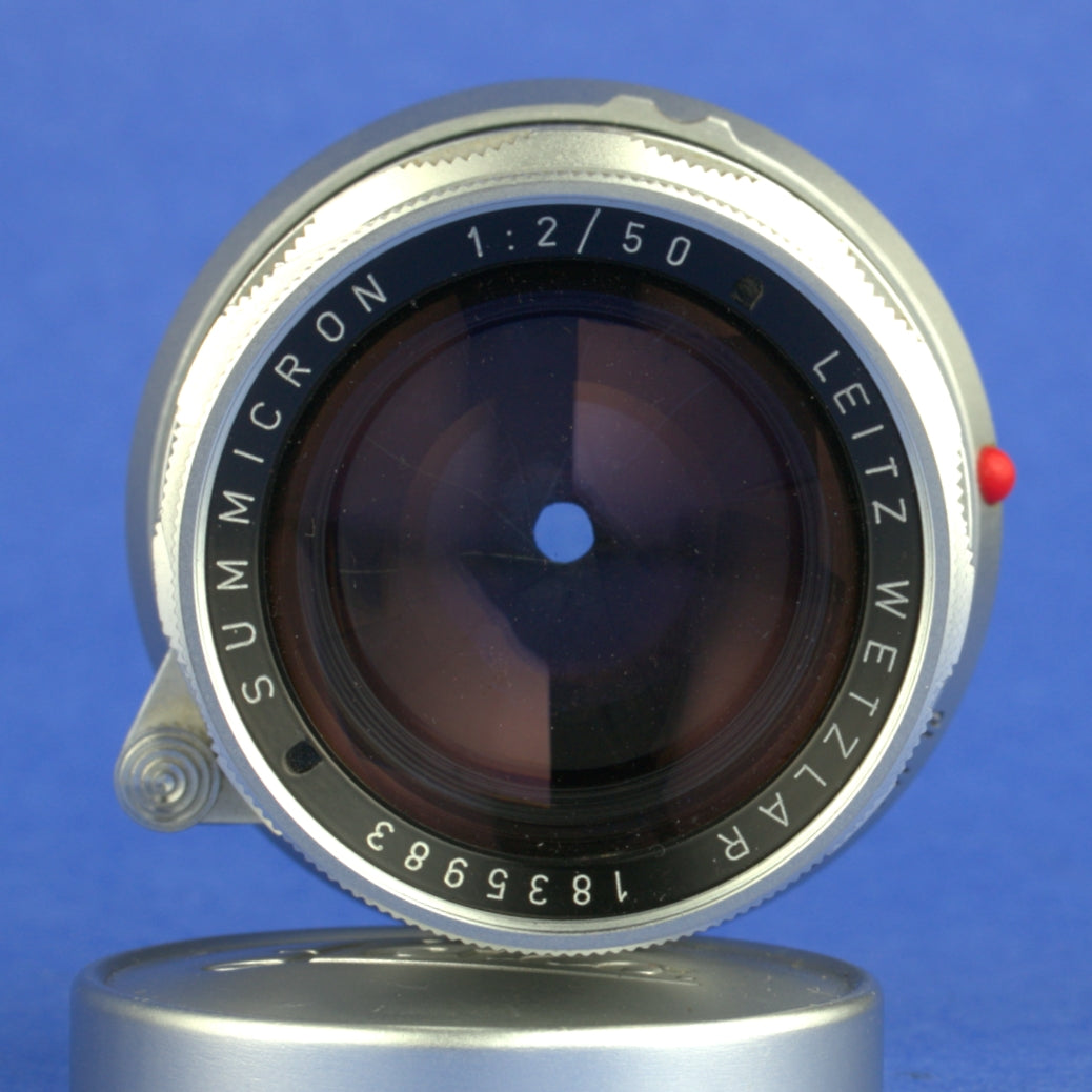 Leica Summicron 50mm F2 Rigid Lens M Mount