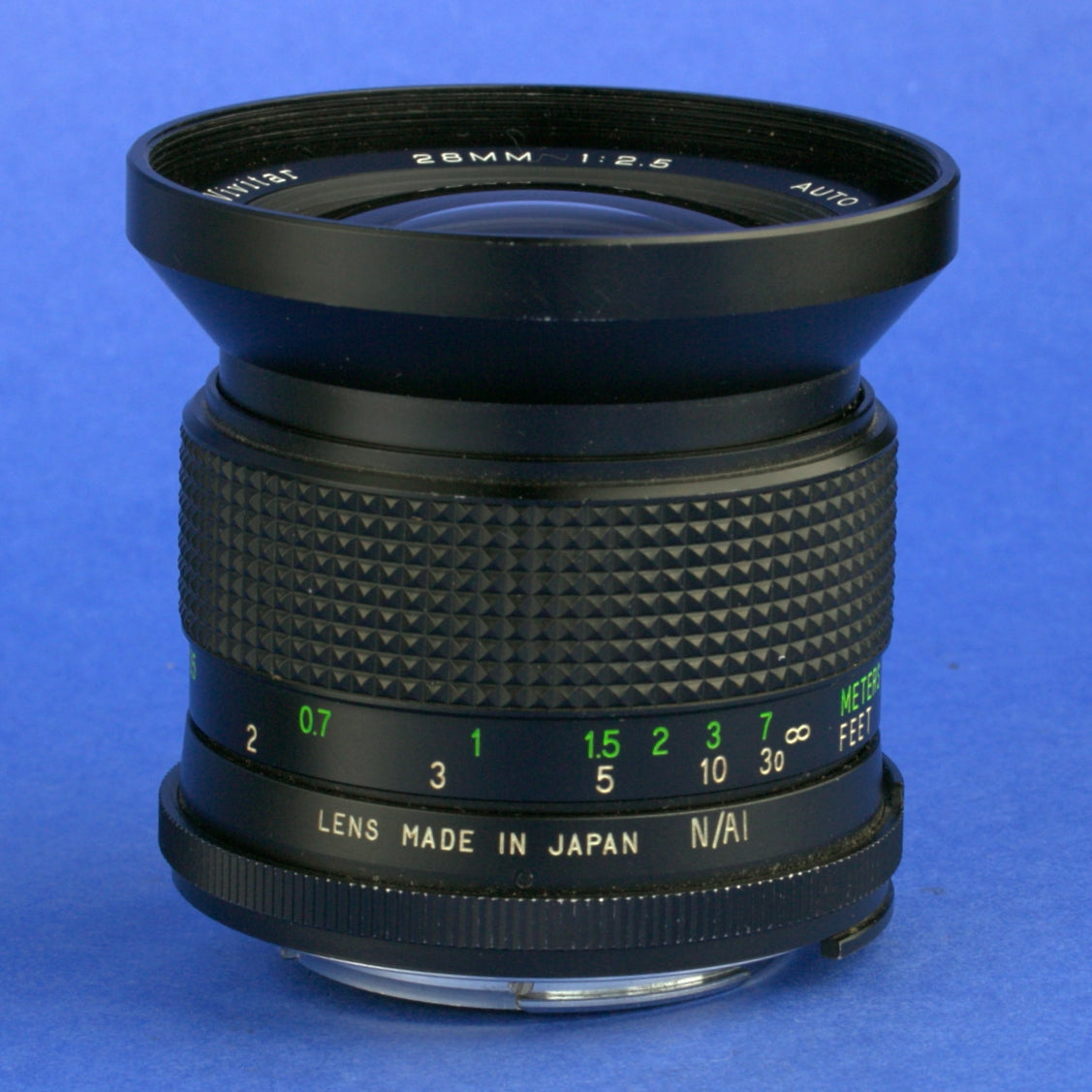 Vivitar 28mm 2.5 Lens Nikon Ai Mount Beautiful Condition