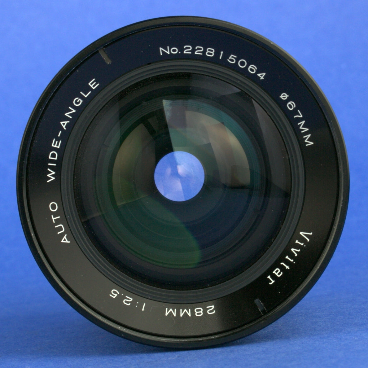 Vivitar 28mm 2.5 Lens Nikon Ai Mount Beautiful Condition