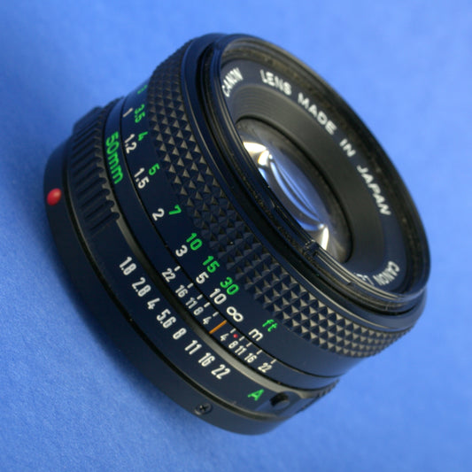 Canon FD 50mm 1.8 Lens