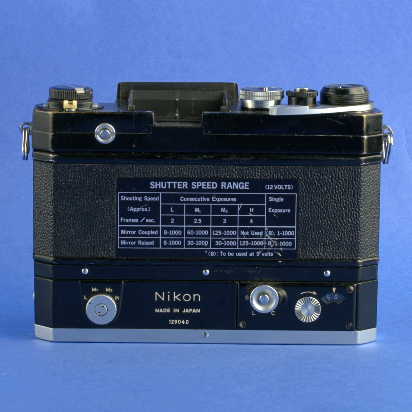 Nikon F Film Camera Body with F-36 Motor Drive