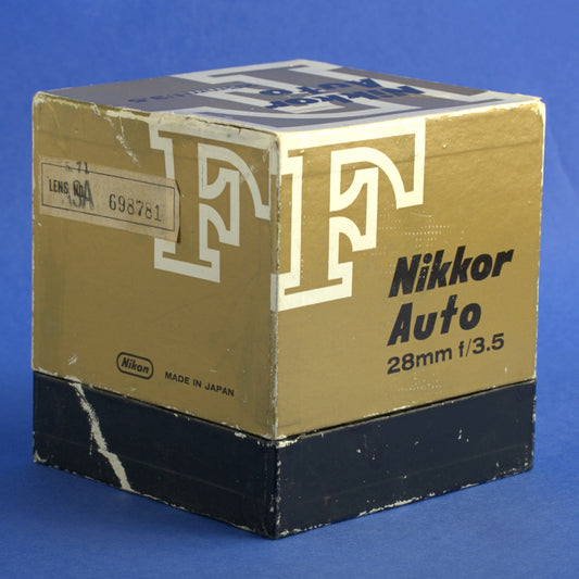 Nikon Nikkor 28mm 3.5 Ai Lens Beautiful Condition