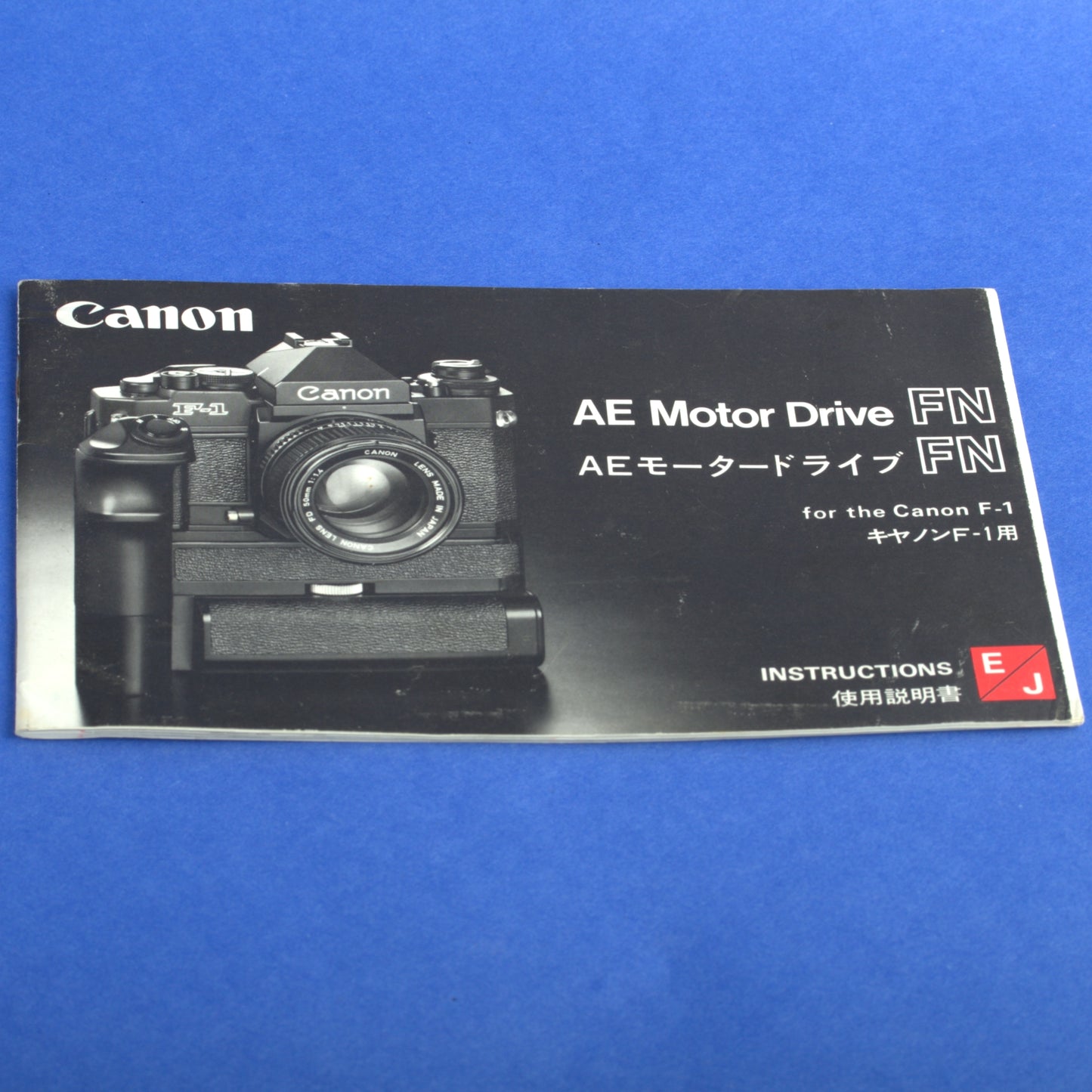 Canon AE Motor Drive FN for F-1N Cameras Mint Condition